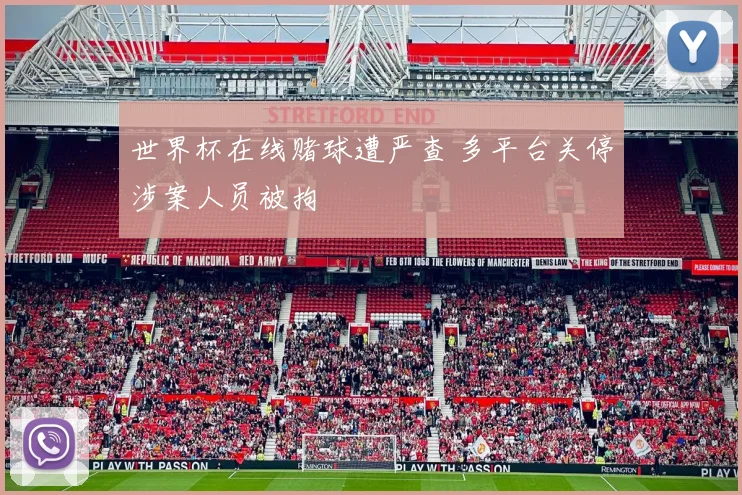世界杯在线赌球遭严查 多平台关停涉案人员被拘